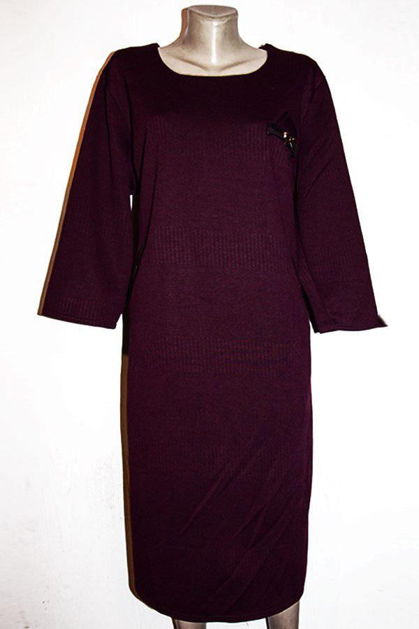 сукня з ажурного трикотажу з кашеміром