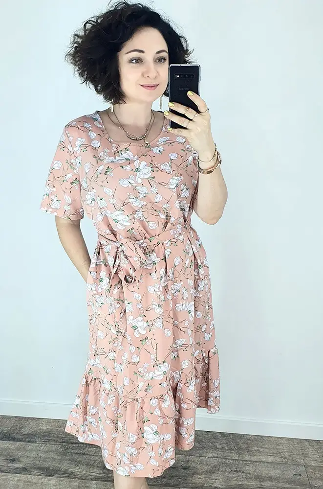 сукня літня з тканини софт